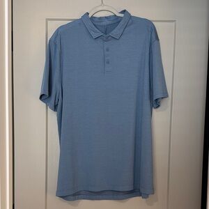 lululemon athletica Light Blue Polo Shirt
